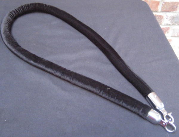 Corde "Elgance" noire - 1m60